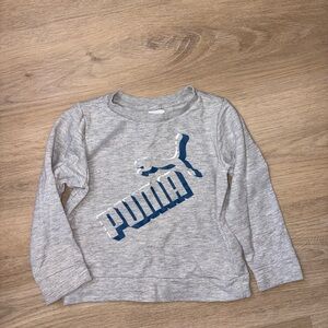 Puma Gray sweater with Blue Logo